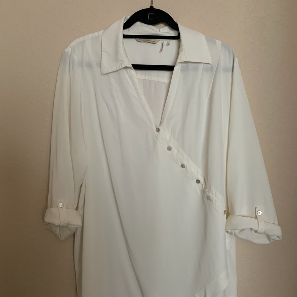 Soft Surroundings Wrap Shirt